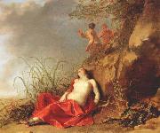 Sleeping Nymph after 1642 LISSE, Dirck van der